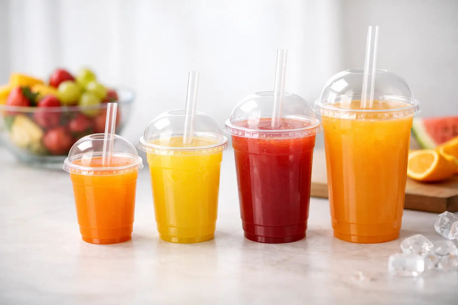 Plastic Cups for Juice: Choose the Right Size