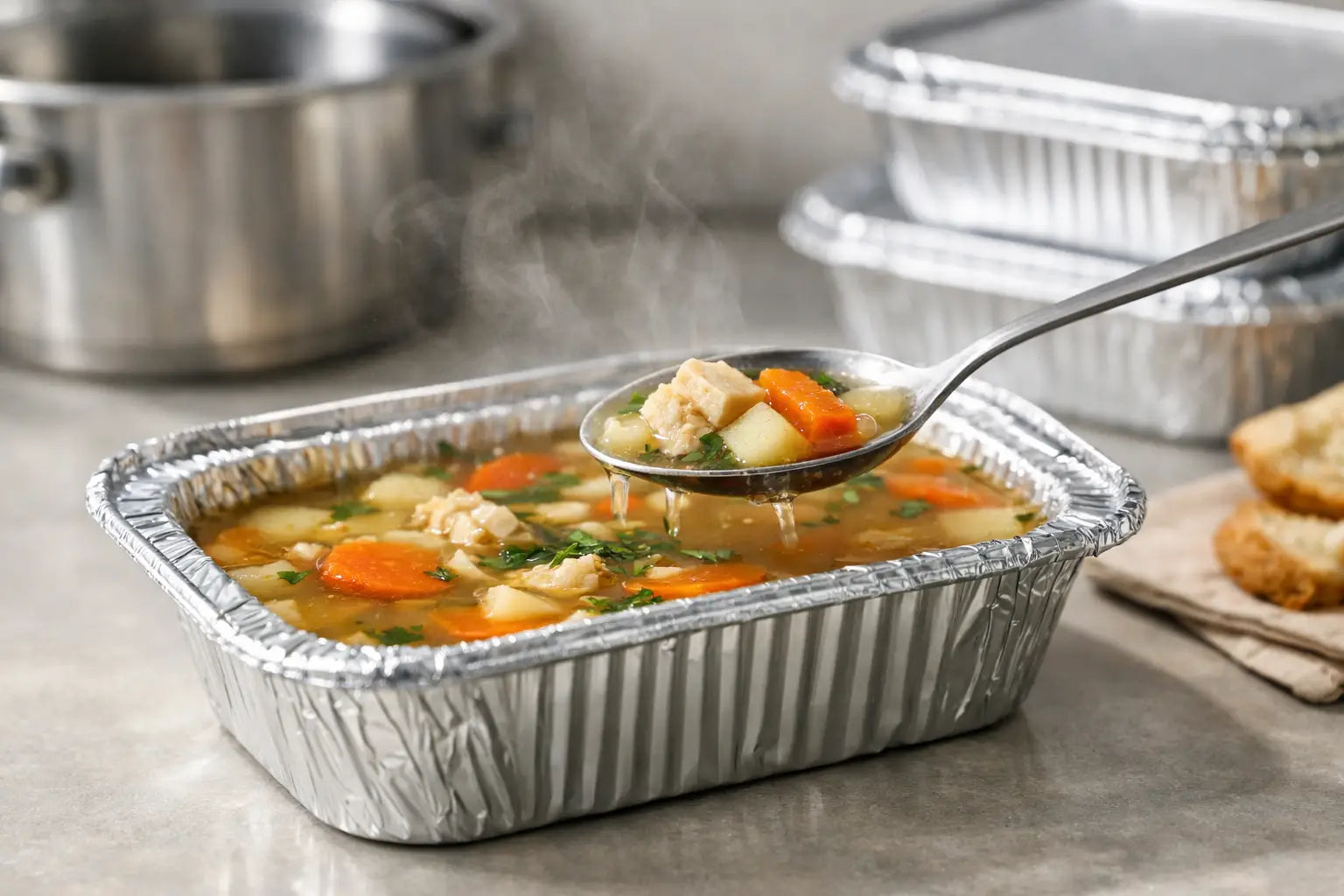 Can Foil Containers Hold Soup Safely?