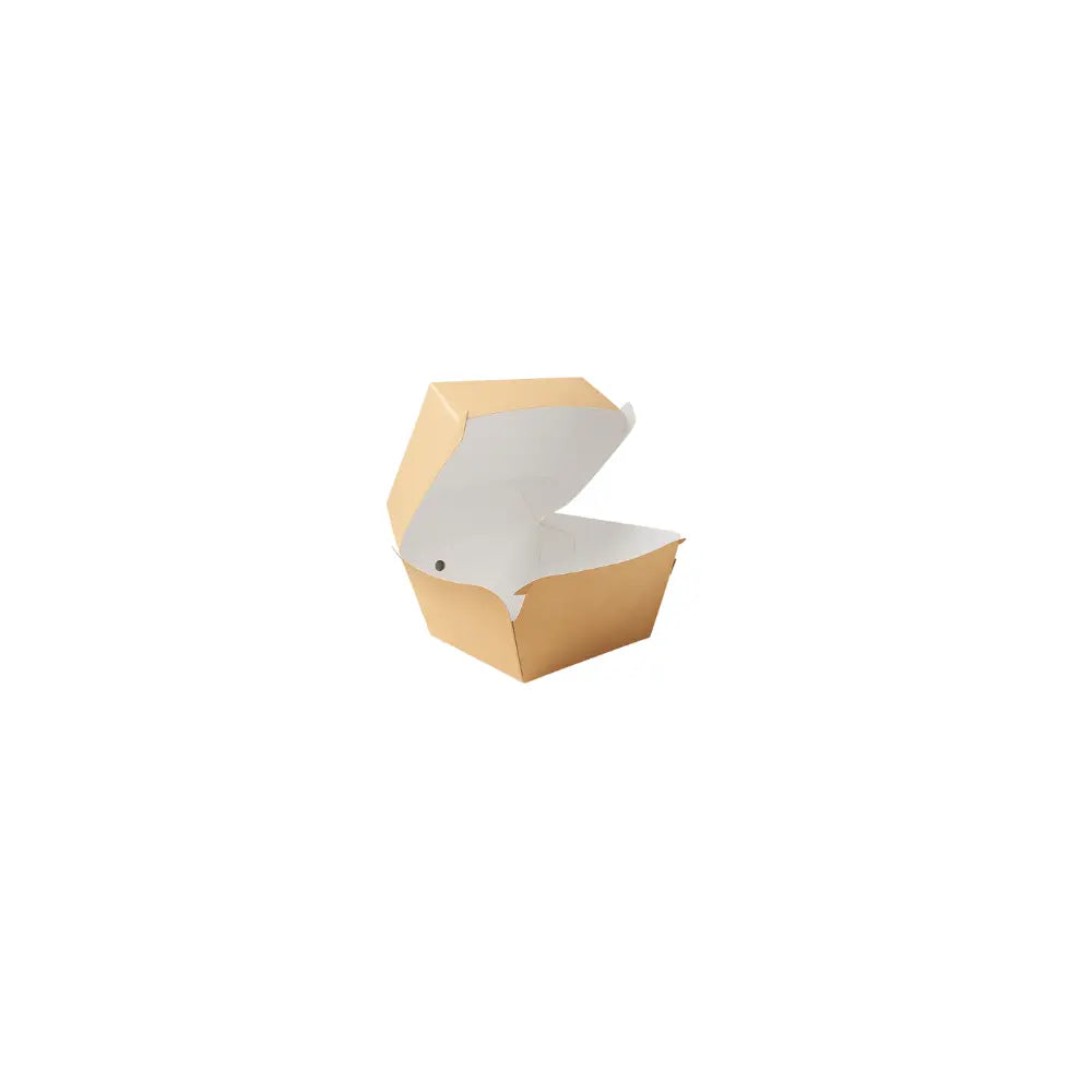 KRAFT, BURGER BOX CKB (25 PCS)