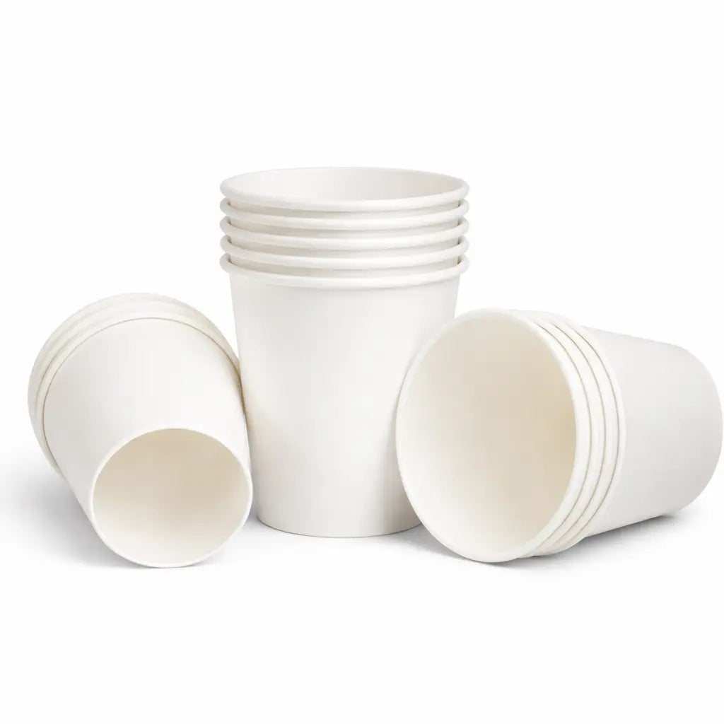 PAPER CUP, WHITE (50 PCS)