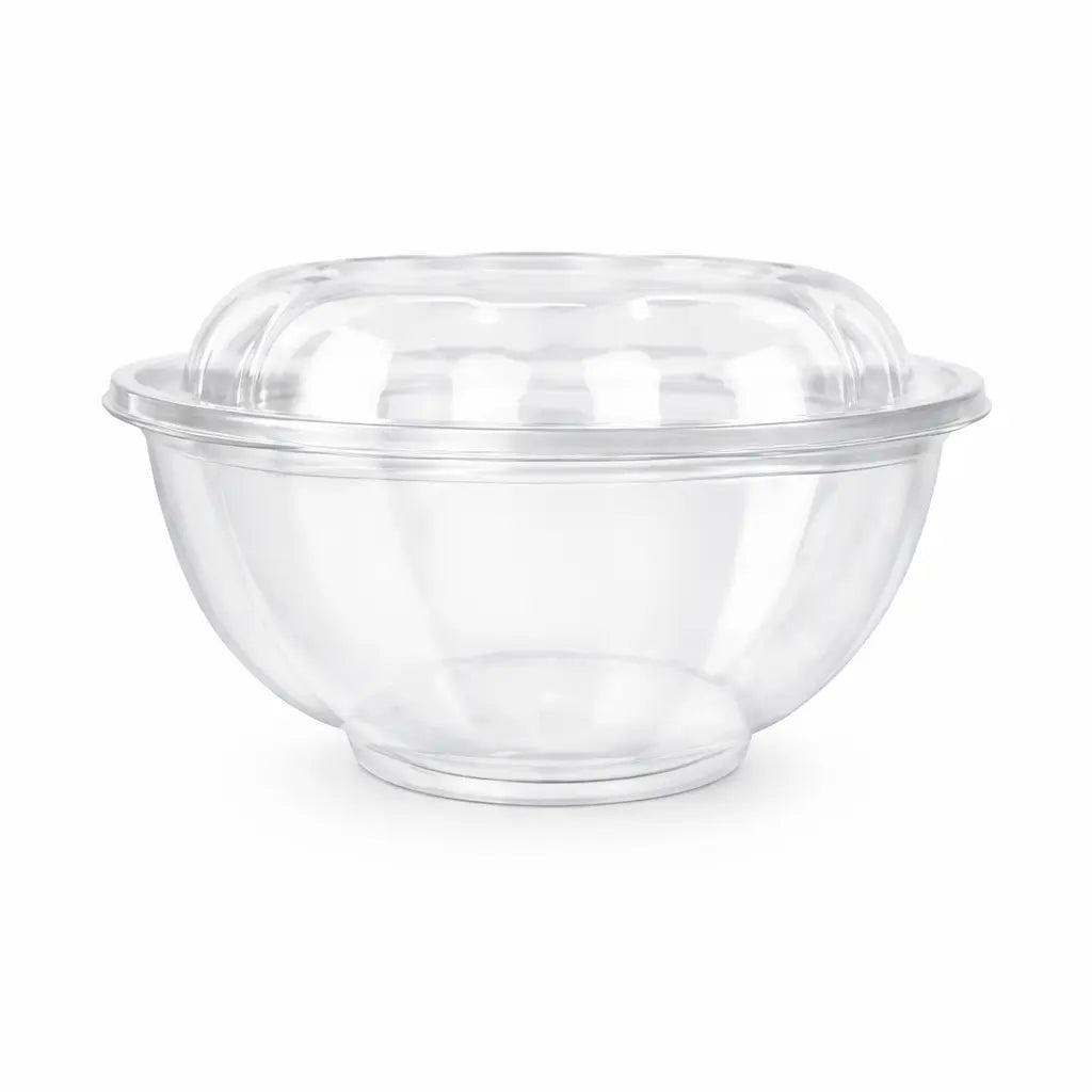 SALAD BOWL, 16 OZ PET, CLEAR (10 PCS)