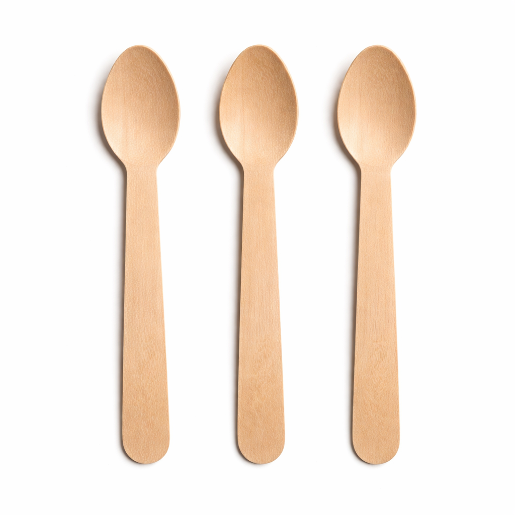 WOODEN TEASPOON (50 PCS)