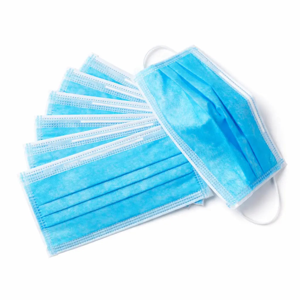 FACE MASK, BLUE (50 PCS)