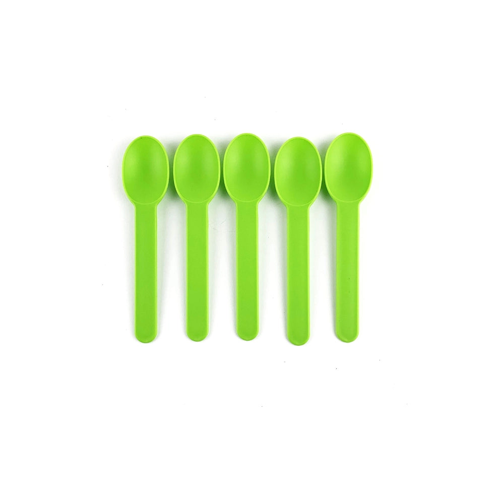 ICE CREAM SPOON, PISTA GREEN HD, 51PPSS (50 PCS)