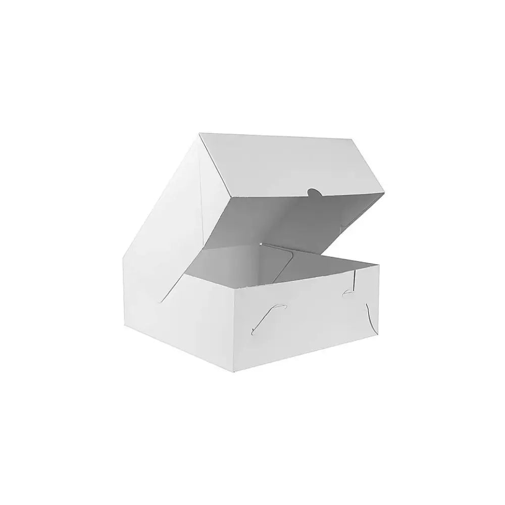 CAKE BOX, 20*20*10, WHITE (25 PCS)