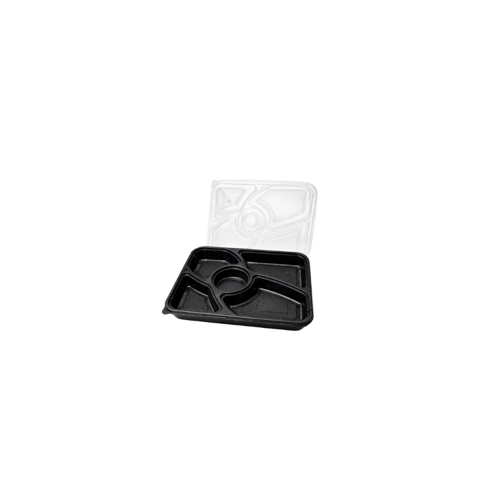 M/W, BLACK BASE, 5 COMP (1*10 PCS)
