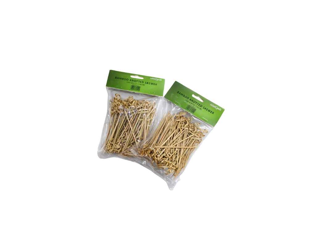 BAMBOO PICK KNOT, 90 MM (100 PCS)