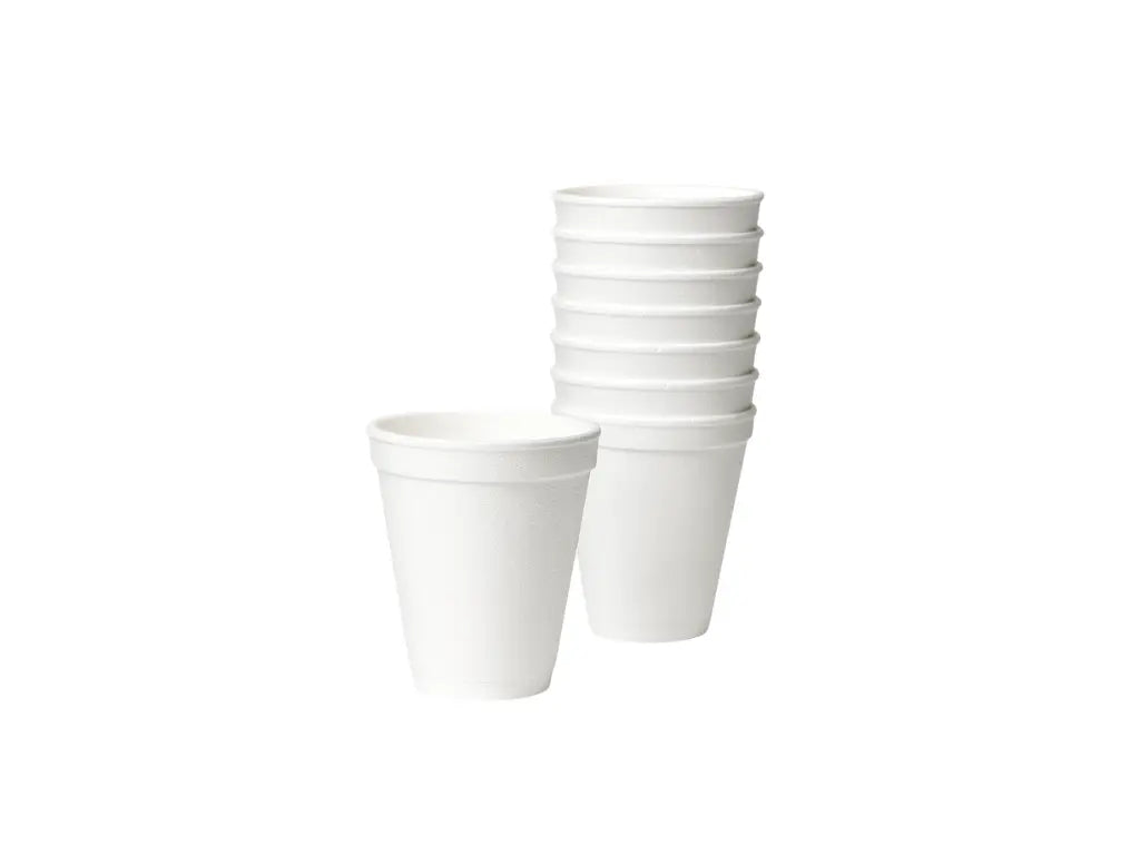 FOAM CUP, 6 OZ (25 PCS)