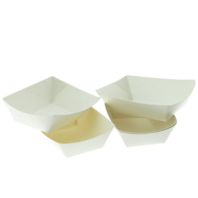 KRAFT, BOAT TRAY, MEDIUM WHITE